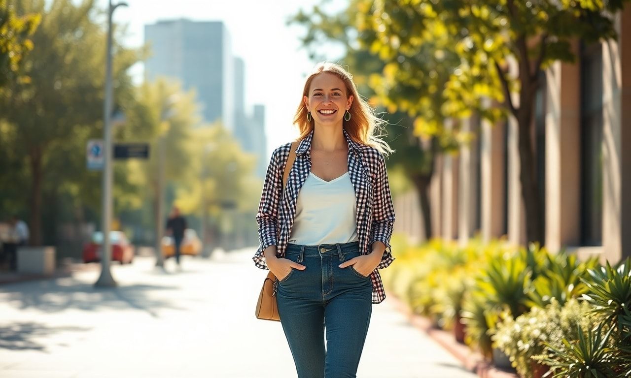 高身長を活かして輝く