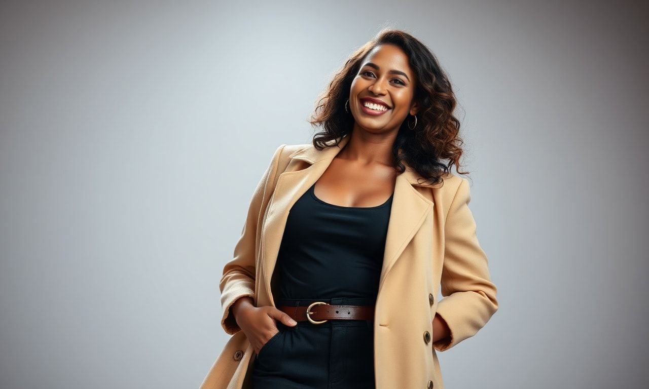 高身長を活かして楽しむ女性