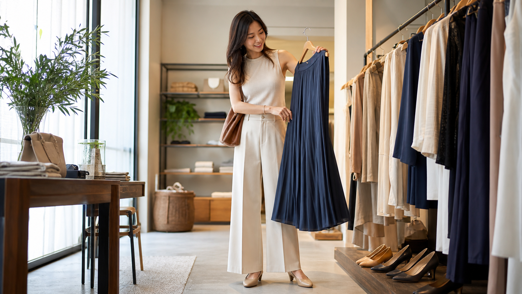 服と靴を選ぶ高身長女子のファッションあるある
