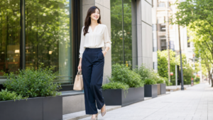 高身長女子が自信を持って街を歩くアイキャッチ画像