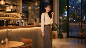 高身長女子のコンカフェを探すイメージ